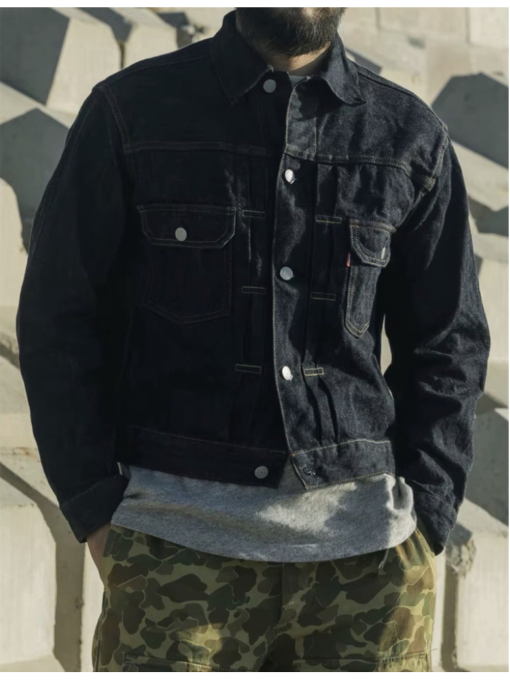 Rugged Bronson 1958 Model Type II 58807XX Jean Jacket 14oz Raw Selvedge Denim 38